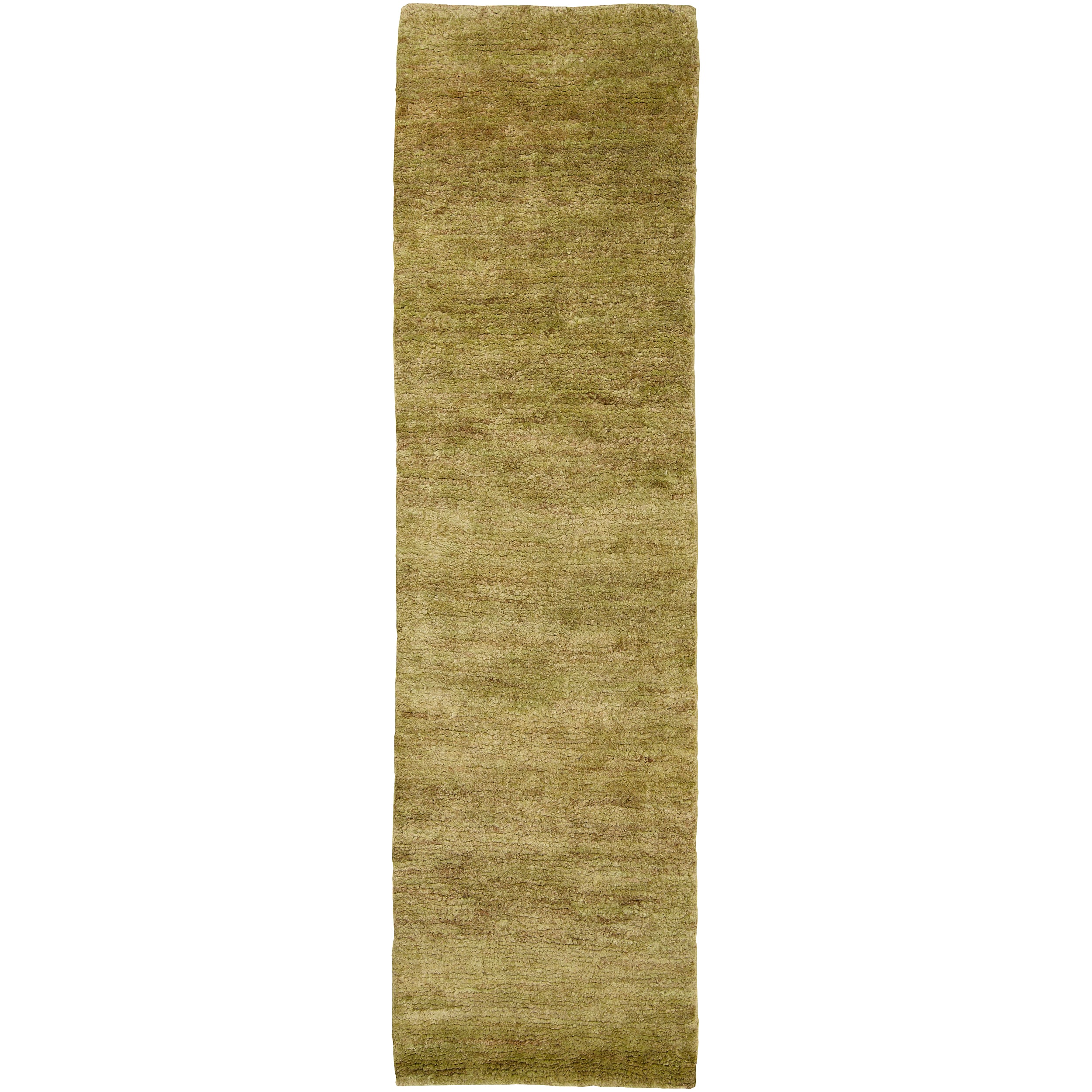 Illyengo 268 Handwoven Green Natural fiber Hemp Rug