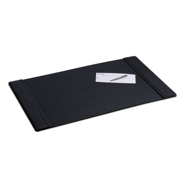 Shop Dacasso Classic Black Leather Desk Pad 38x24 Free