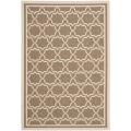 Safavieh Courtyard Poolside Brown/ Bone Indoor/ Outdoor Rug - 9' x 12'