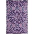 Safavieh Handmade Chatham Treasures Purple New Zealand Wool Rug - 2'6 x 4'