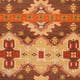 preview thumbnail 4 of 4, Hand-woven Orange/Brown Southwestern Aztec Agora Hard Twist Wool Area Rug - 8' x 11' - 8' x 11'