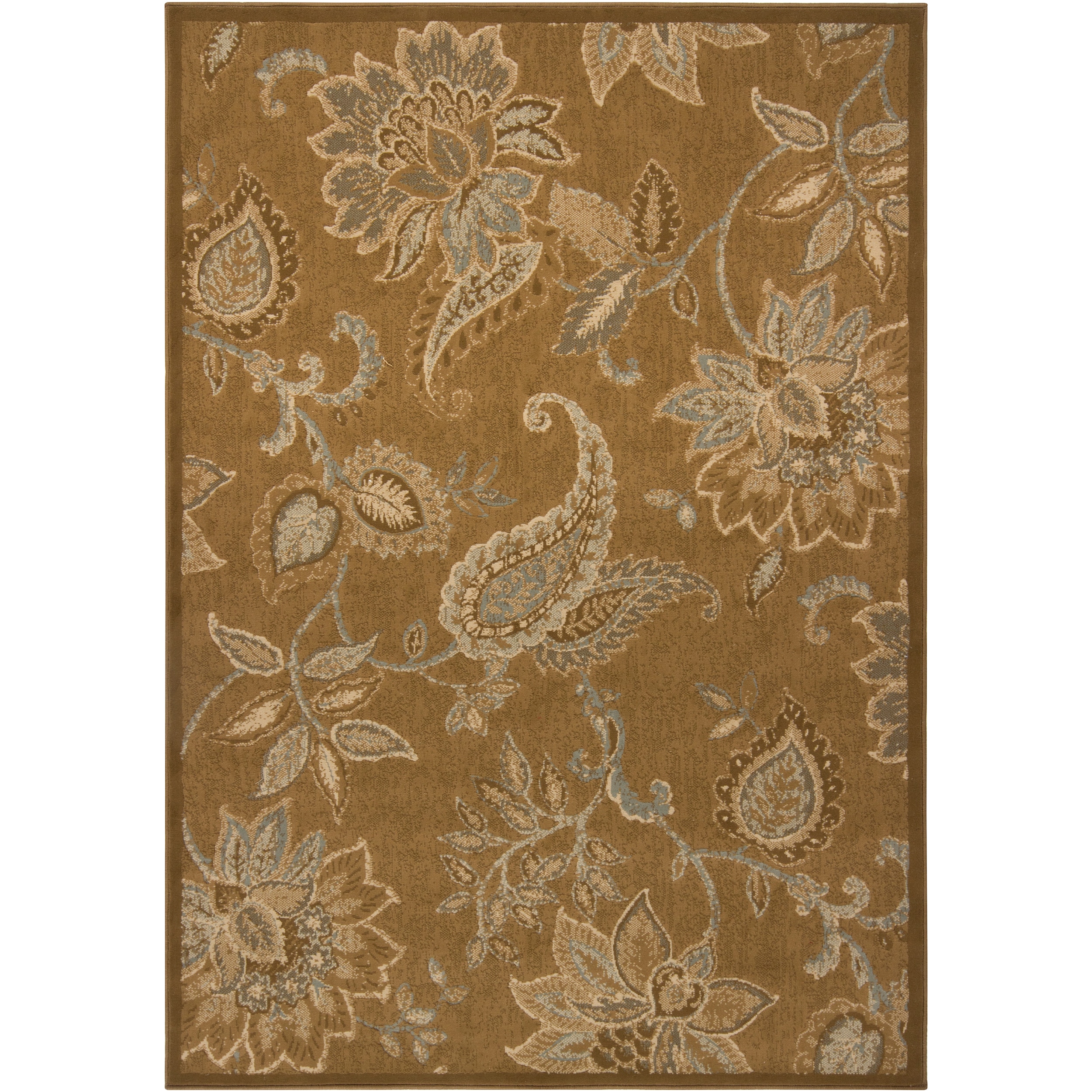 Woven Tan Allodax Rug (53 X 76)