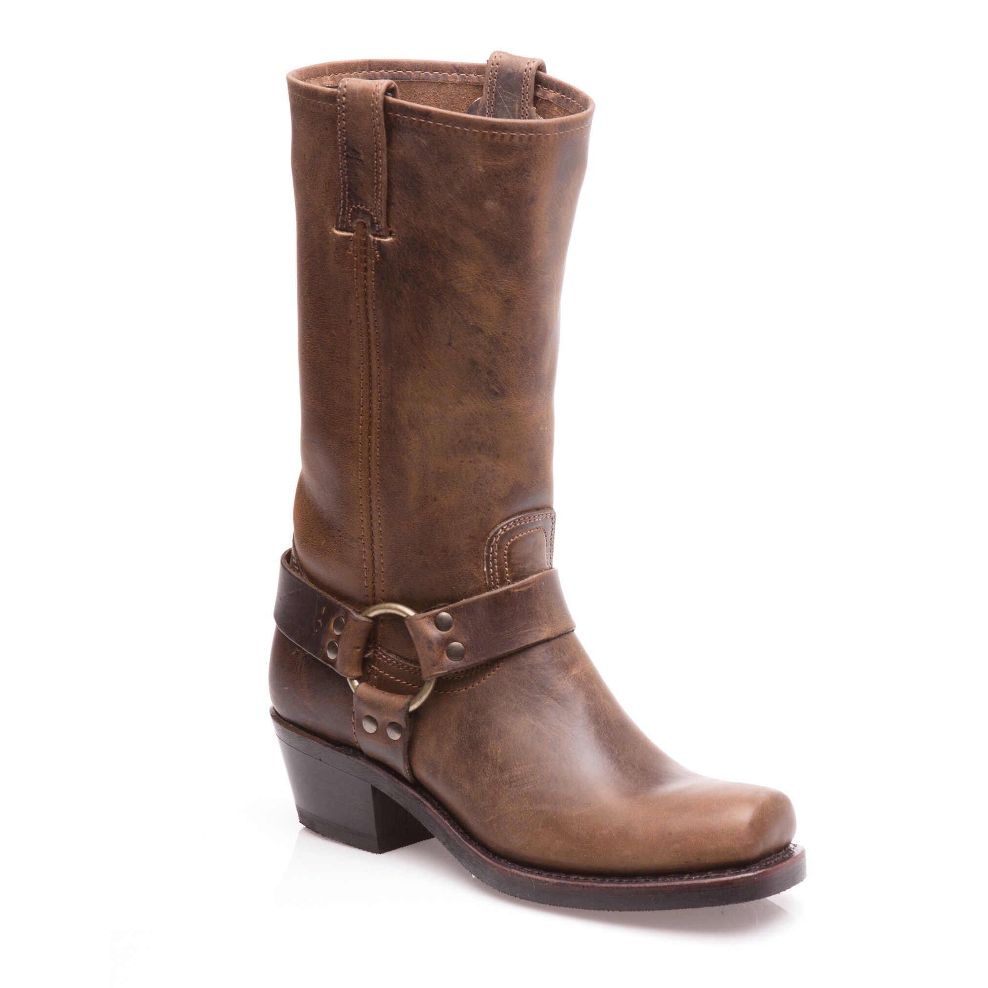 frye women's brown leather boots