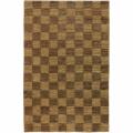 Artist's Loom Hand-woven Contemporary Geometric Natural Eco-friendly Jute Rug (5'x7'6)