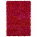 Artist's Loom Hand-woven Shag Rug - 5' x 7'