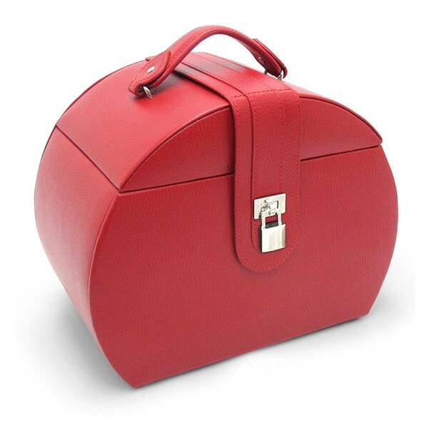 Shop Morelle Diana Leather Purse Jewelry Box with Travel Case Free Shipping Today Overstock