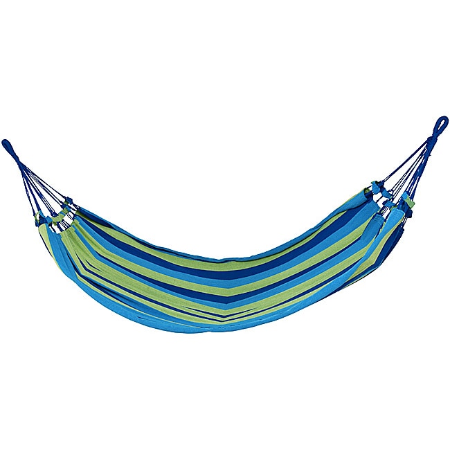 Grand Trunk Blue/ Green Roatan Woven Hammock