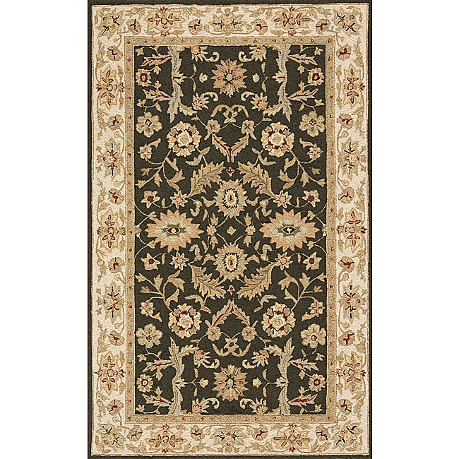 South Beach Indoor/outdoor Olive Green Persian Rug (2 X 3)