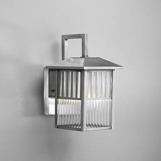 Top Rated Outdoor Lighting Our Best Garden Patio Deals Brushed Nickel 1 Light Outdoor Wall Fixture