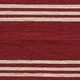 preview thumbnail 23 of 23, Momeni Veranda Hand Hooked Contemporary Striped Indoor Outdoor Rug 5' x 8' - Red