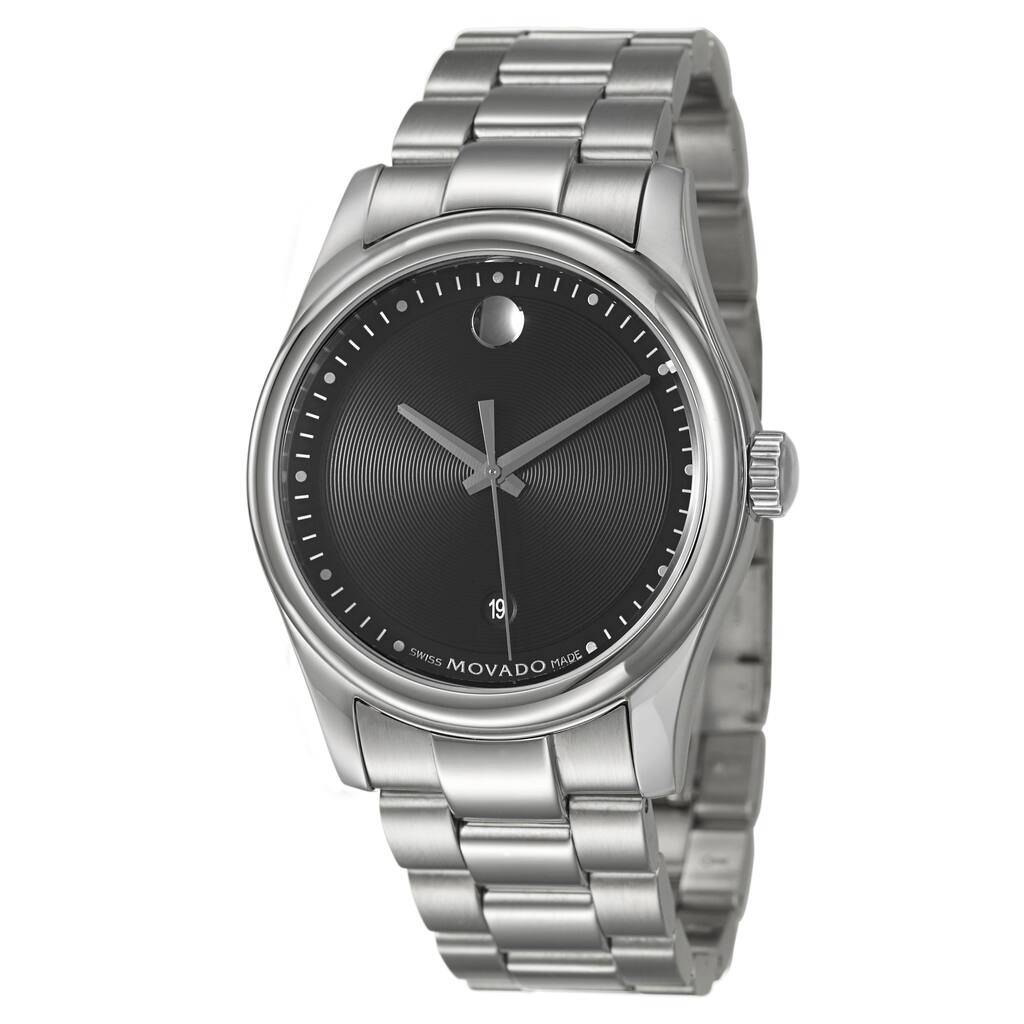 Movado Men's 606481 Stainless Steel Sportivo Watch - Silver