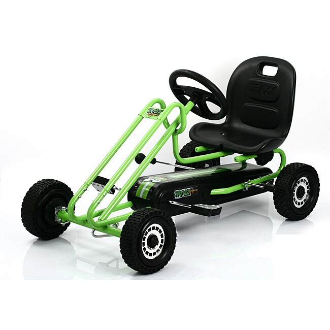 Traxx Race Green Lightning Pedal Go kart