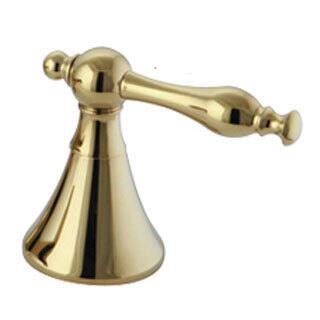 Kingston Brass Two-Handle Polished Brass Widespread Bathroom Faucet