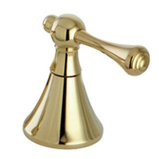 Kingston Brass Two-Handle Polished Brass Widespread Bathroom Faucet