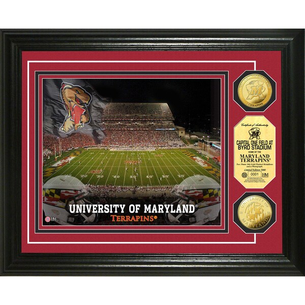University of Maryland Stadium 24-karat Gold Coin Photo Mint