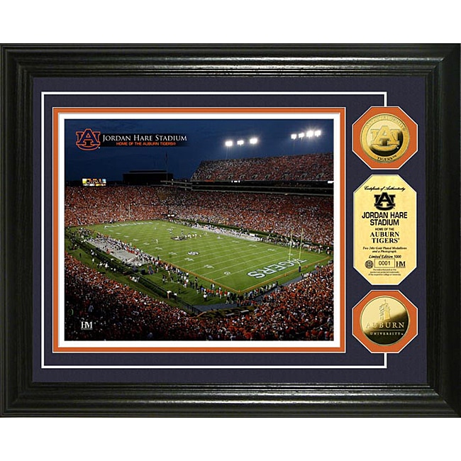 Auburn University Stadium 24-karat Gold Coin Photo Mint