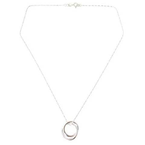 Handmade Sterling Silver 'Lovers' Necklace (Thailand)