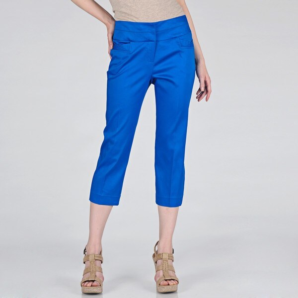 slim leg capri pants