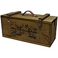 Evans Sports, Inc. Animal Collage Print Wooden Gun Cleaning Case