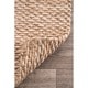 preview thumbnail 4 of 4, The Gray Barn Mayan Natural Jute Area Rug - 9' x 12'