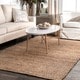 preview thumbnail 1 of 4, The Gray Barn Mayan Natural Jute Area Rug - 9' x 12'