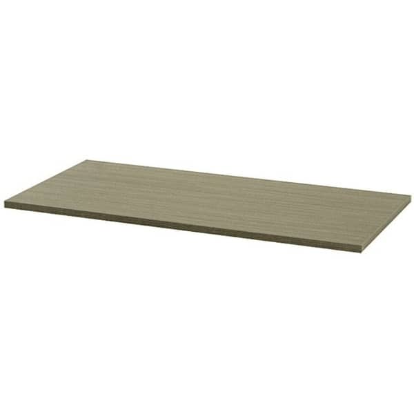 Organized Living FreedomRail 3 Ft. W. X 12 In. D Profile Ventilated Closet Shelf White 046964155301