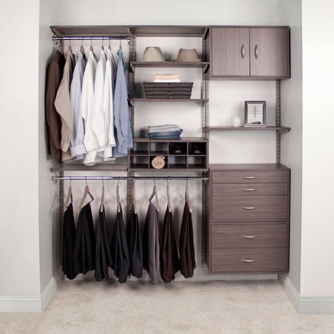 Organized Living freedomRail Driftwood Shelf (36 x 14)