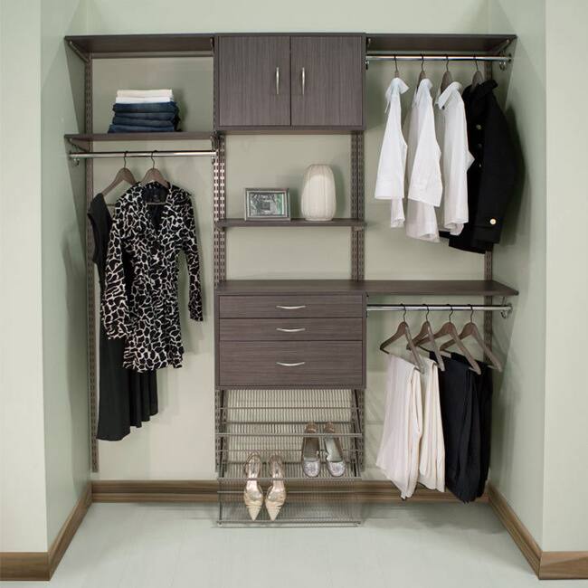 Organized Living freedomRail Driftwood Shelf (36 x 14)