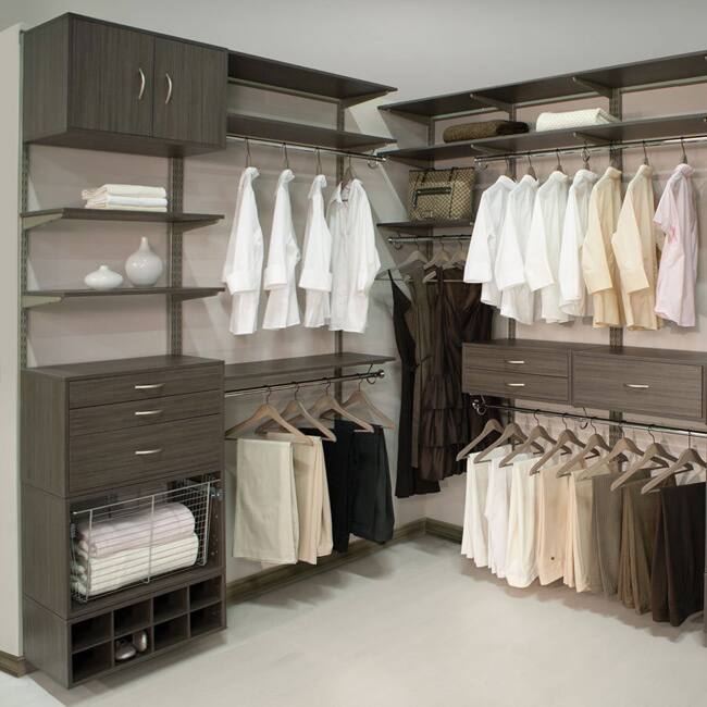 Organized Living freedomRail Driftwood Shelf (36 x 14)