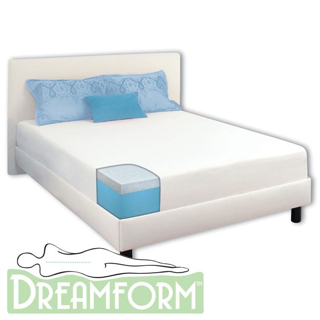 Dream Form 10 inch Twin size Gel Memory Foam Mattress