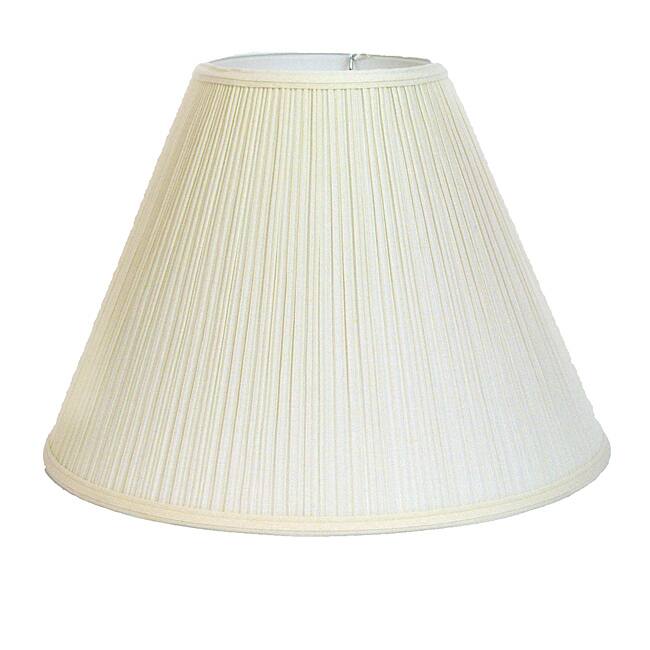 Off-white Pleated Empire Lamp Shade