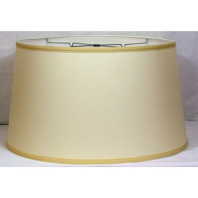 Crown Lighting Off-white Drum Lampshade