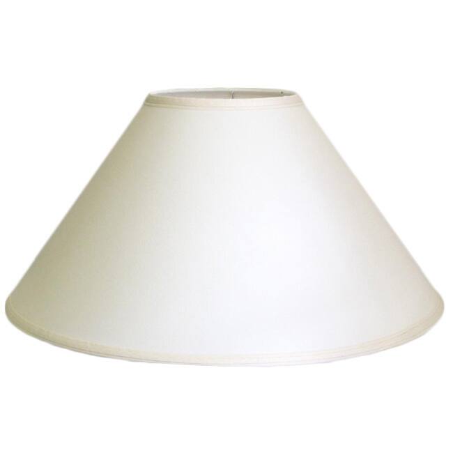 Crown Lighting Off-white Conical Lampshade