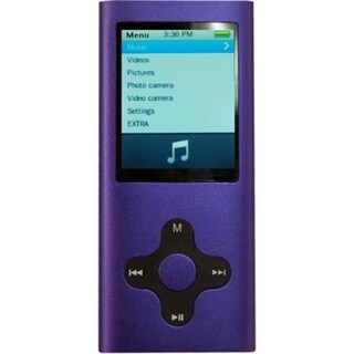 Eclipse 4 GB Purple Flash Portable Media Player