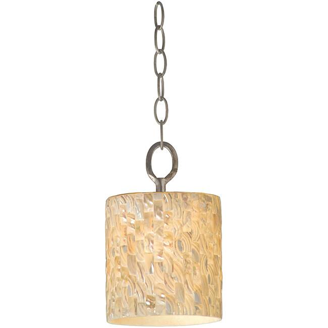 Naturals Sustainable White Pearl Shell Mini Pendant