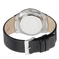 Skagen Men's Matte Steel and Grey Watch Skagen Men's Skagen Watches