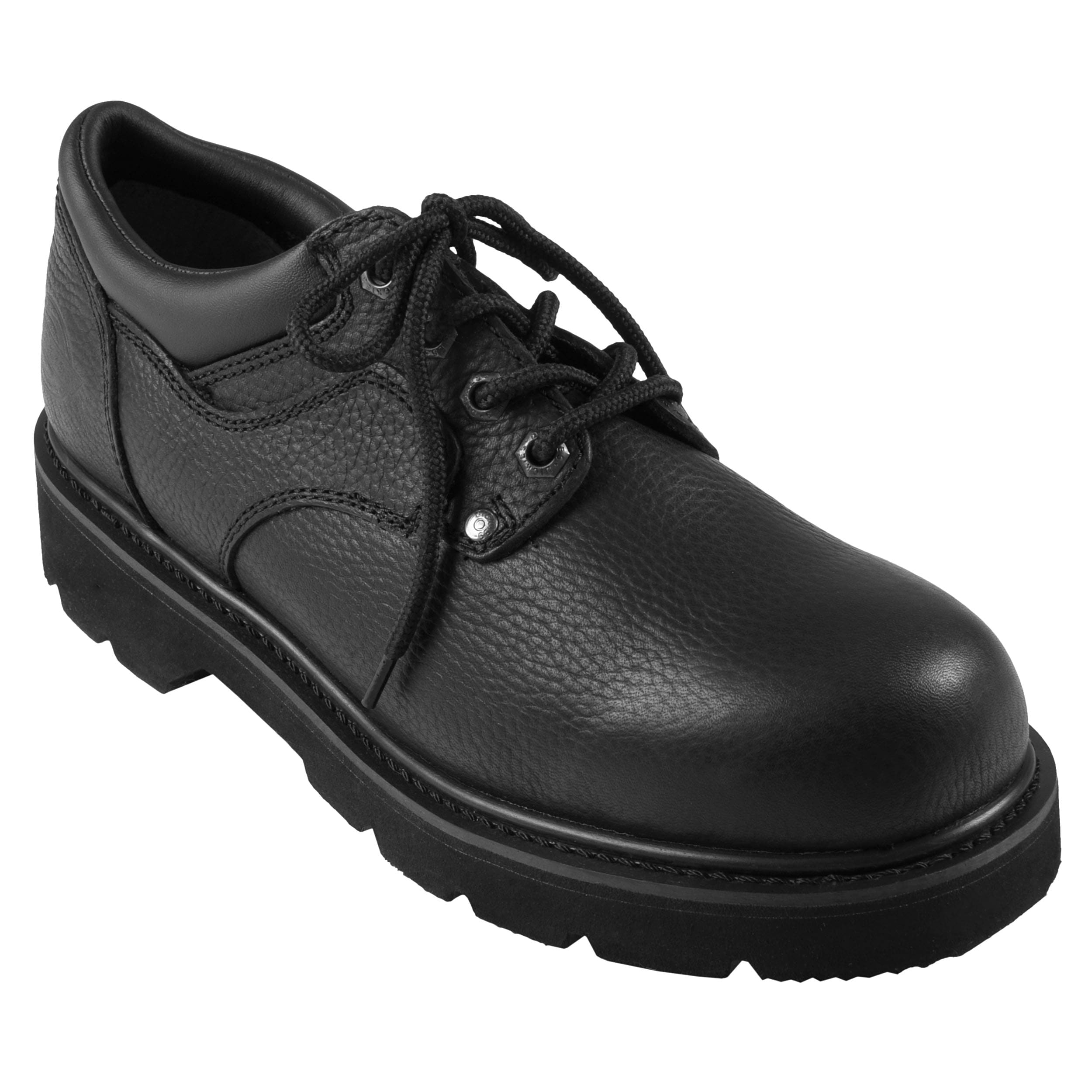 Dickies Men's Wide Oxford Lug Sole Genuine Leather Lace-up Shoe