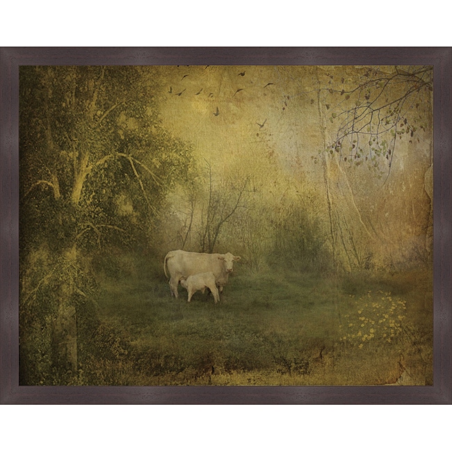 Dawne Polis Tendre Charolais Framed Print