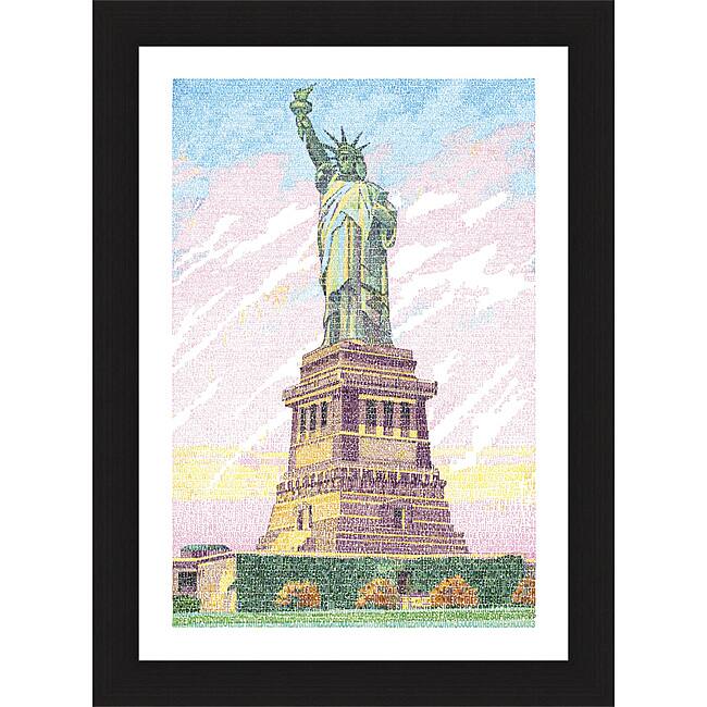 L.A. Pop Art 'America the Beautiful' Framed Print