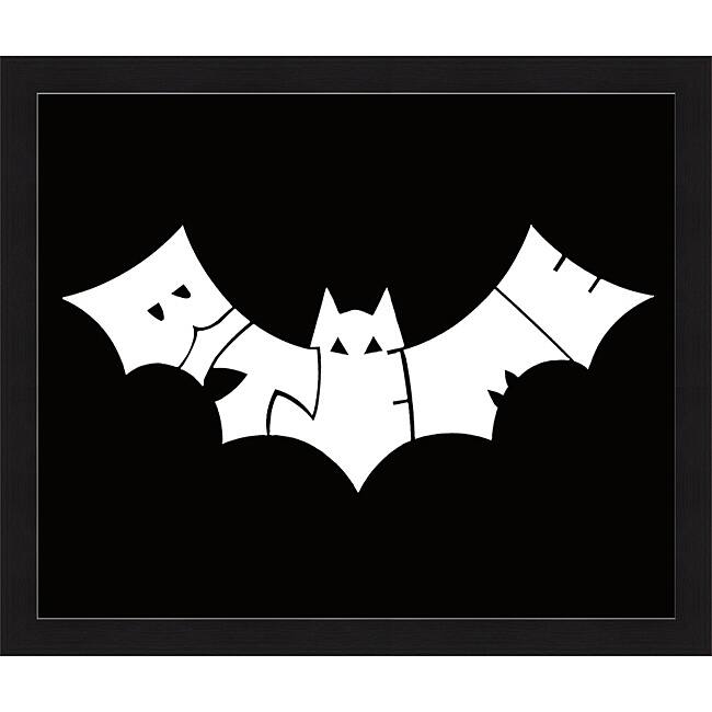 L.A. Pop Art 'Bite Me Bat' Framed Print