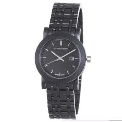 burberry all black watch