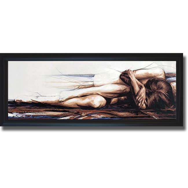 Di Villiers 'Essential Self' Framed Canvas Art - Multi