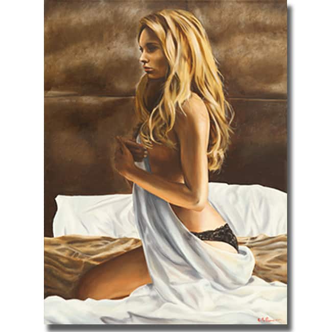 Emilio Ciccone 'Nicole' Canvas Art