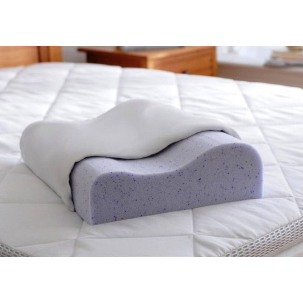 Splendorest TheraGel 3-position Gel Memory Foam Contour Pillow