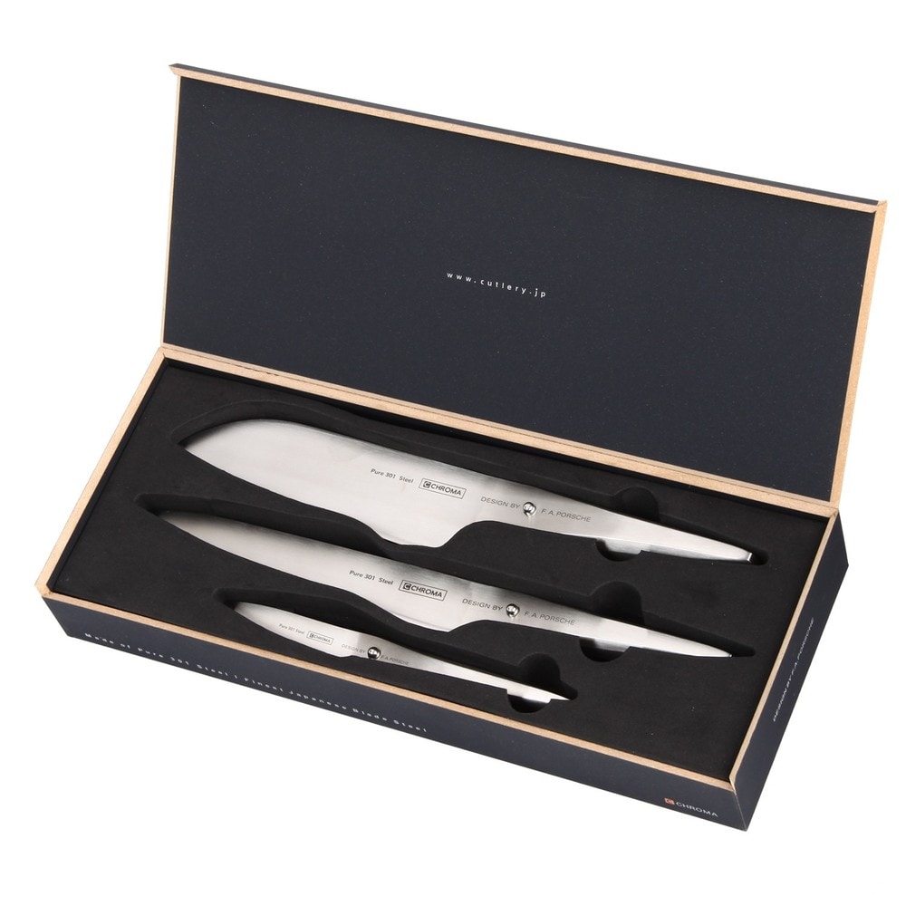 Kyoku Japanese Carving Knives with Fork | Serve Your Table Well