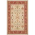Safavieh Hand-hooked Tabriz Ivory/ Red Wool Rug - 8'9 X 11'9