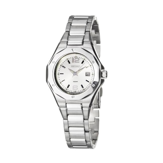 Seiko Womens Dress Stainless Steel Quartz Watch  