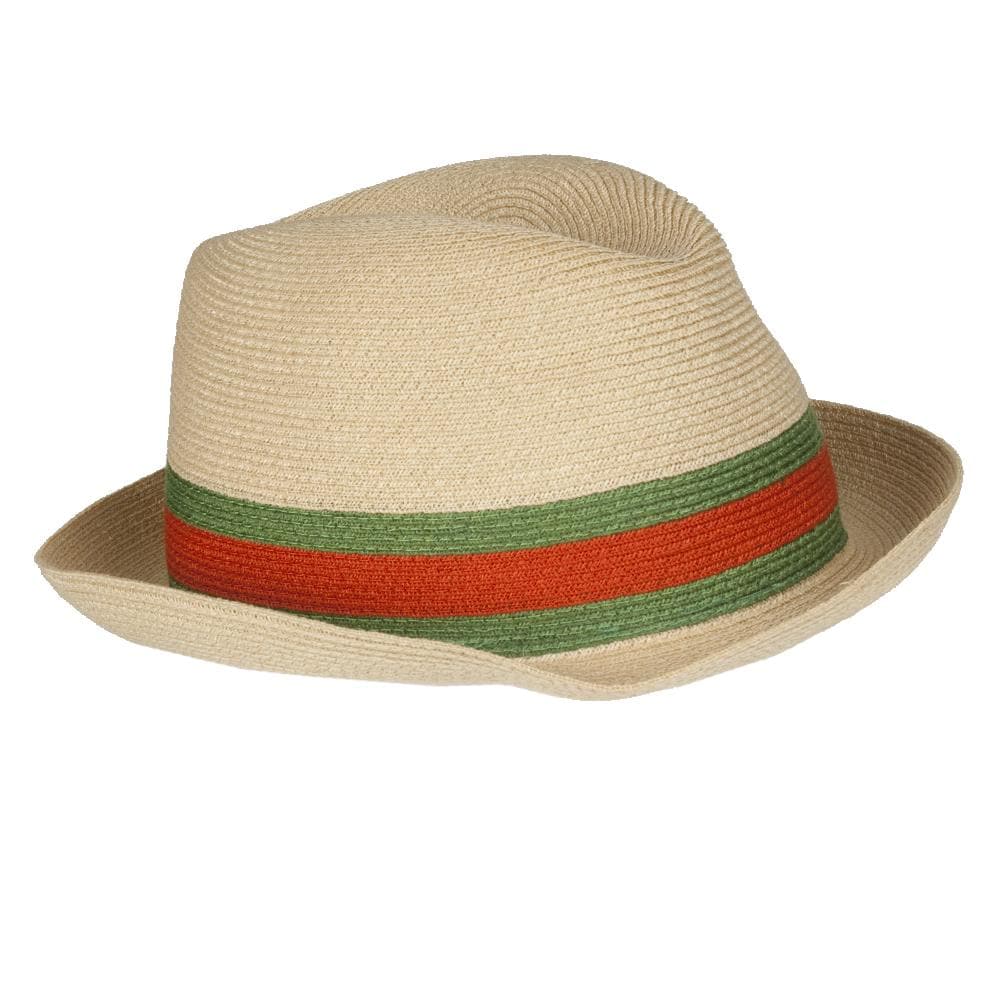 Gucci Straw Banded Fedora