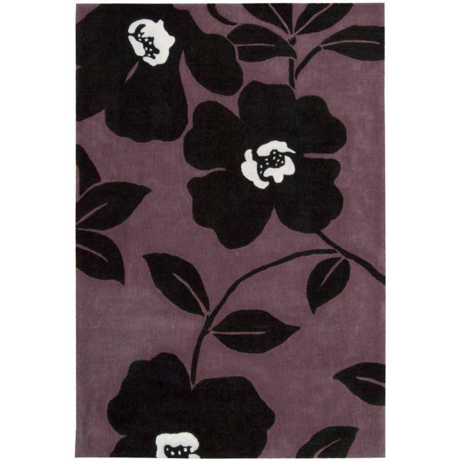 Hand tufted Metropolitan Purple Rug (8 x 106)  