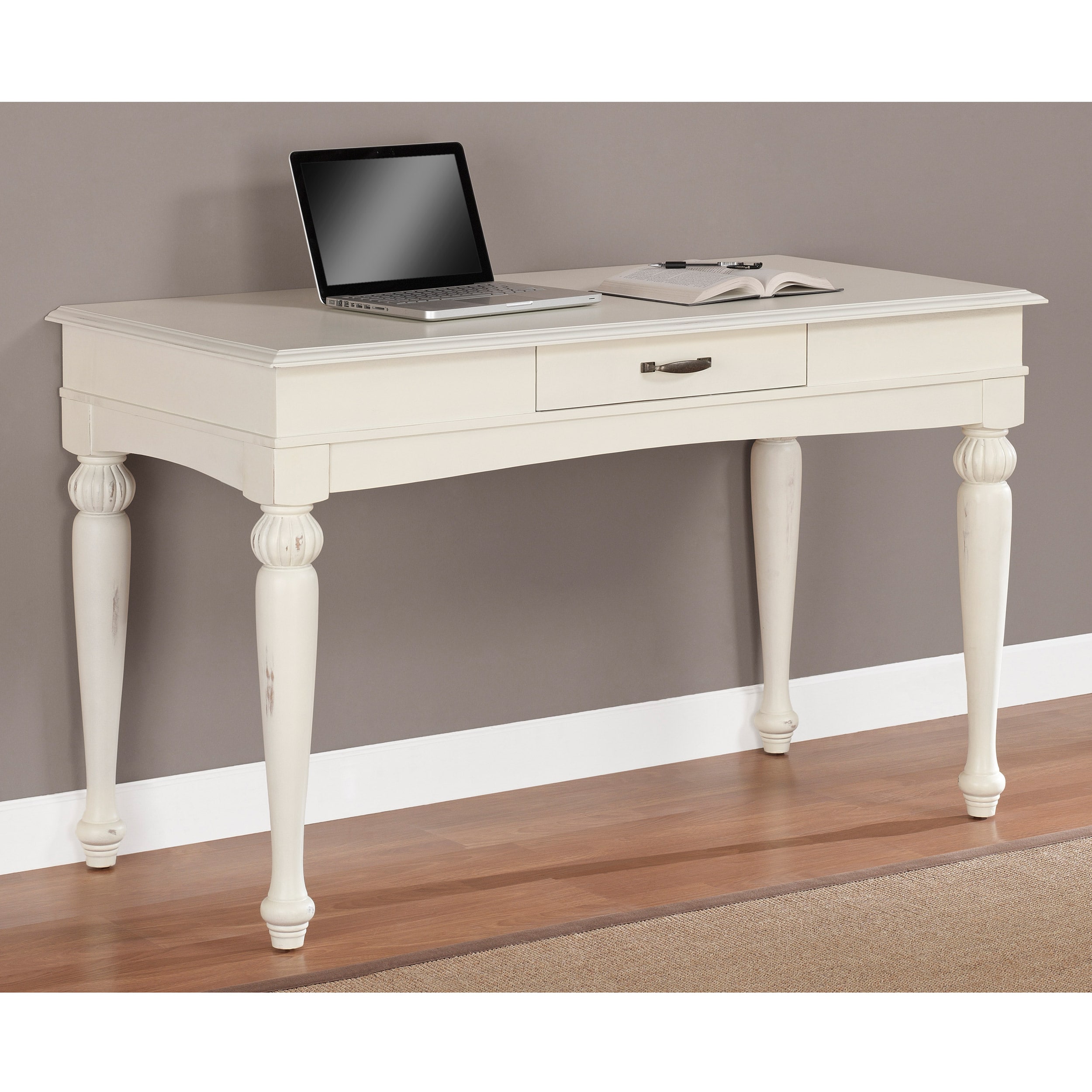 Shop Vanilla Wasatch Onedrawer Desk Free Shipping Today Overstock